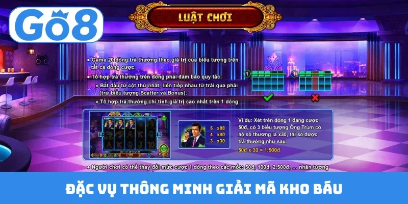 Đặc vụ thông minh giải mã kho báu