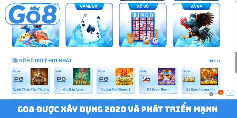 go8 duoc xay dung 2020 va phat trien manh GO8 được xây dựng 2020 và phát triển mạnh tại châu Á